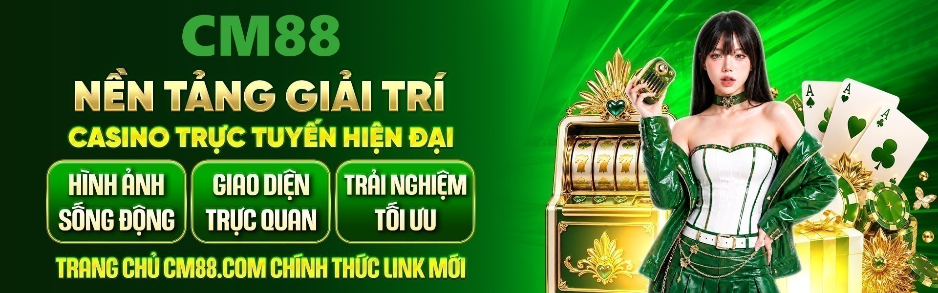 6. CM88 làm mới trải nghiệm casino bằng hệ thống sảnh đa dạng, thiết kế bắt mắt và nhiều phong cách nổi bật.